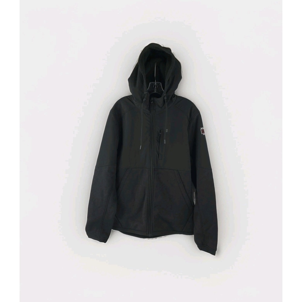 Free Fly - Men's Bamboo Sherpa Lined Elements Jacket  Coat- BLACK Large PLS Read